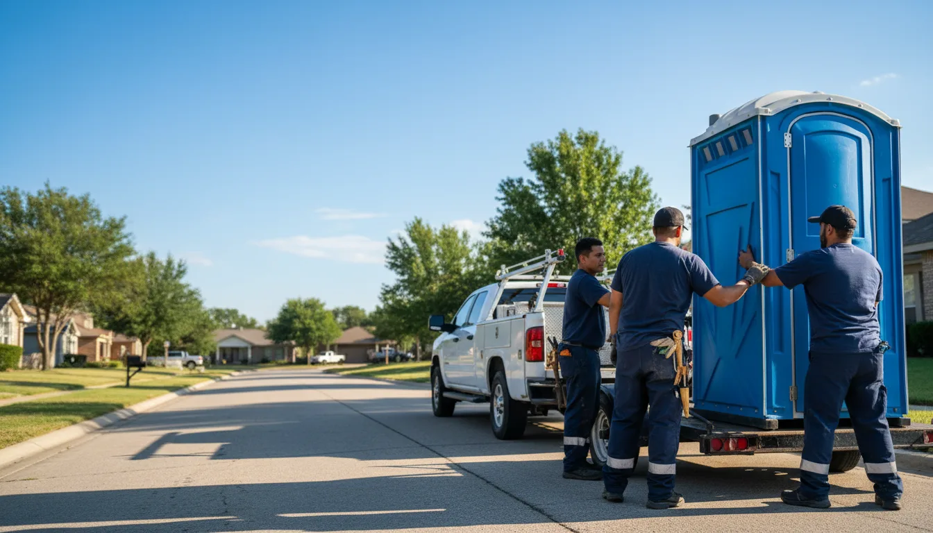 Portable Toilet Rental in Kemah, TX near me